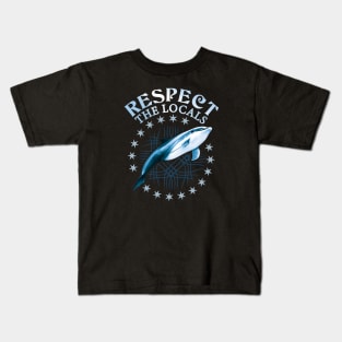 Respect The Locals - Dolphins Kids T-Shirt